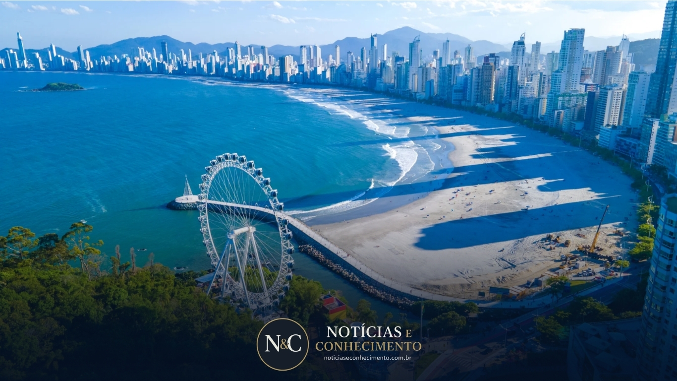 O mar de SC muda do nada, e isso tem explicação.